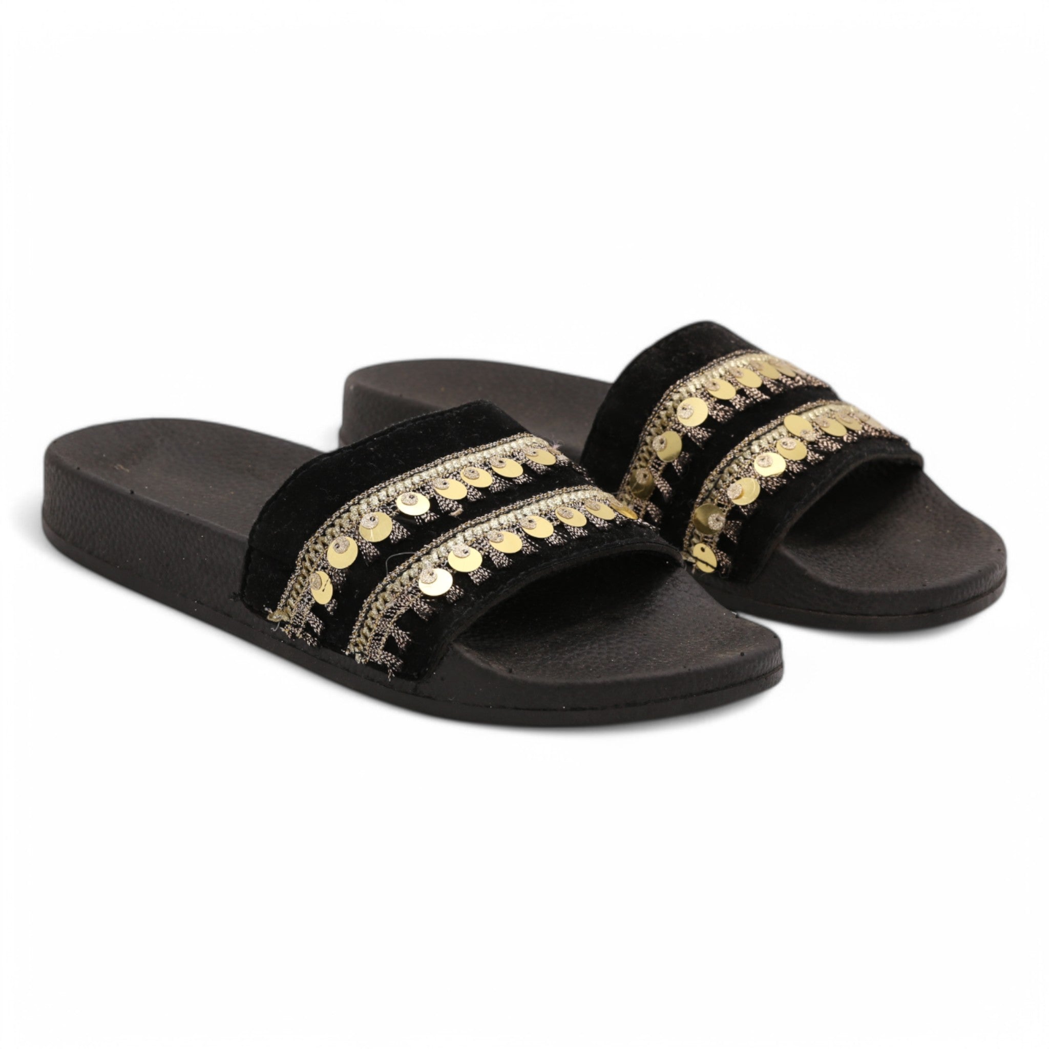 Black alsa slipper