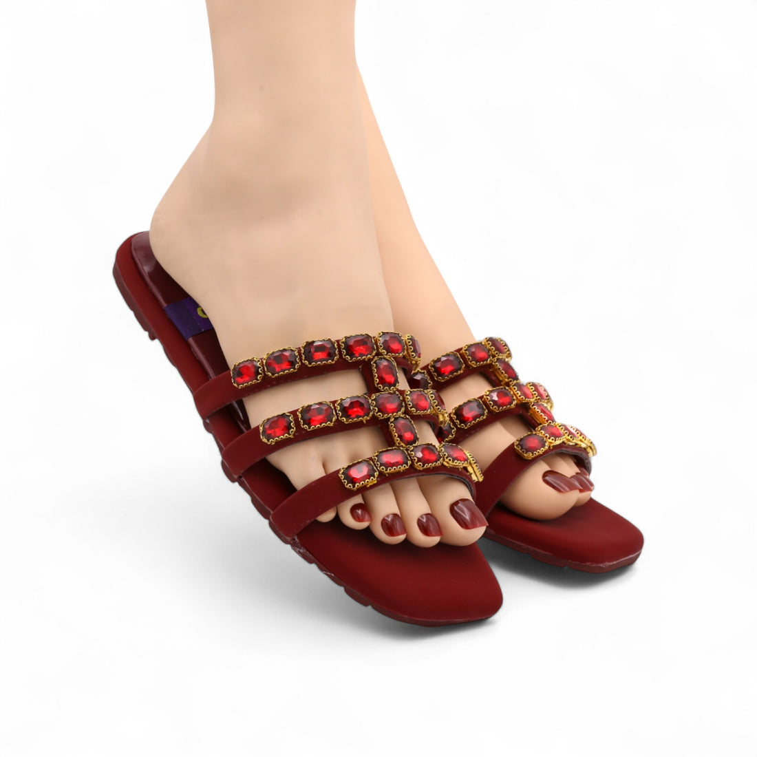 M0672 pearl slipper-R27-2