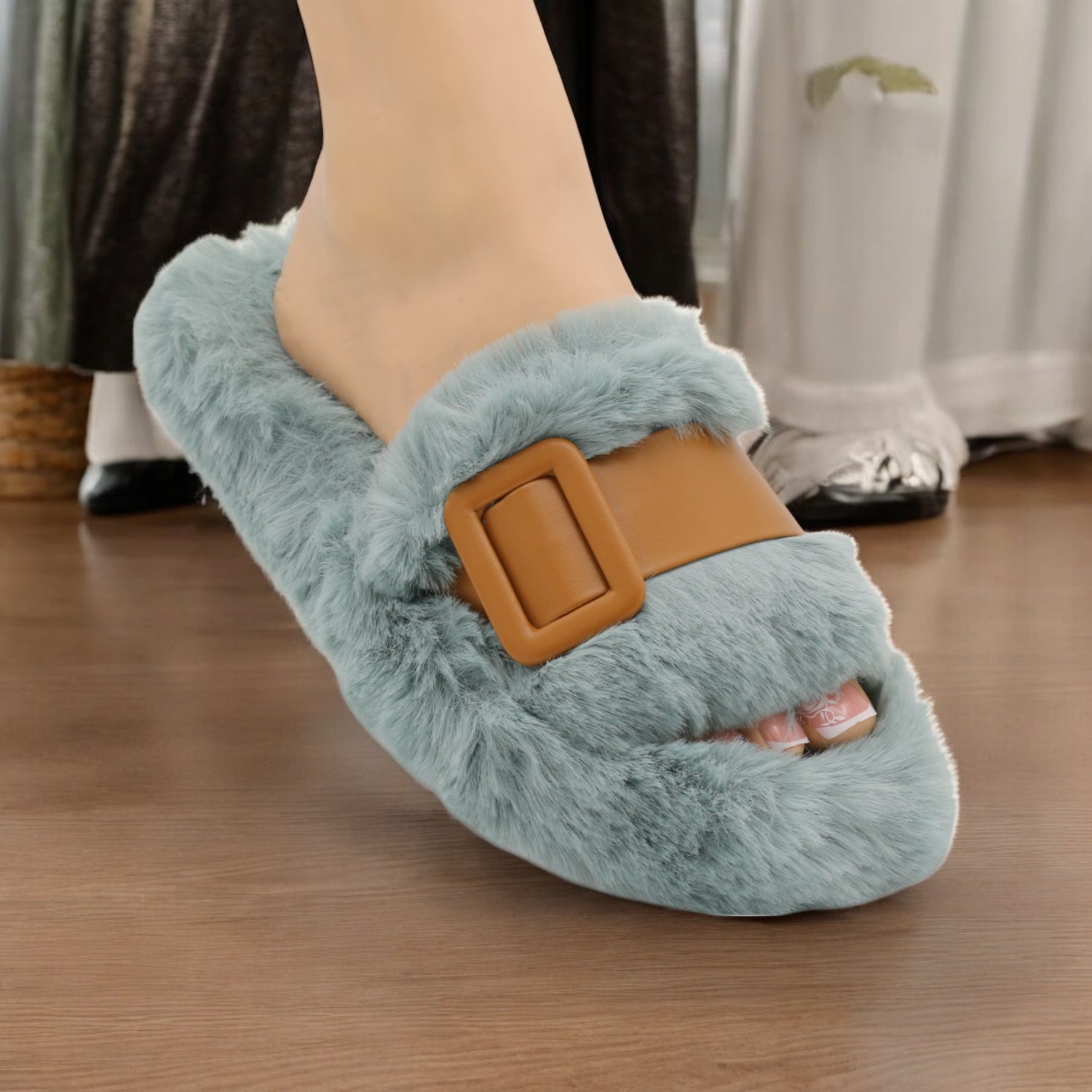 Alfita fur slipper