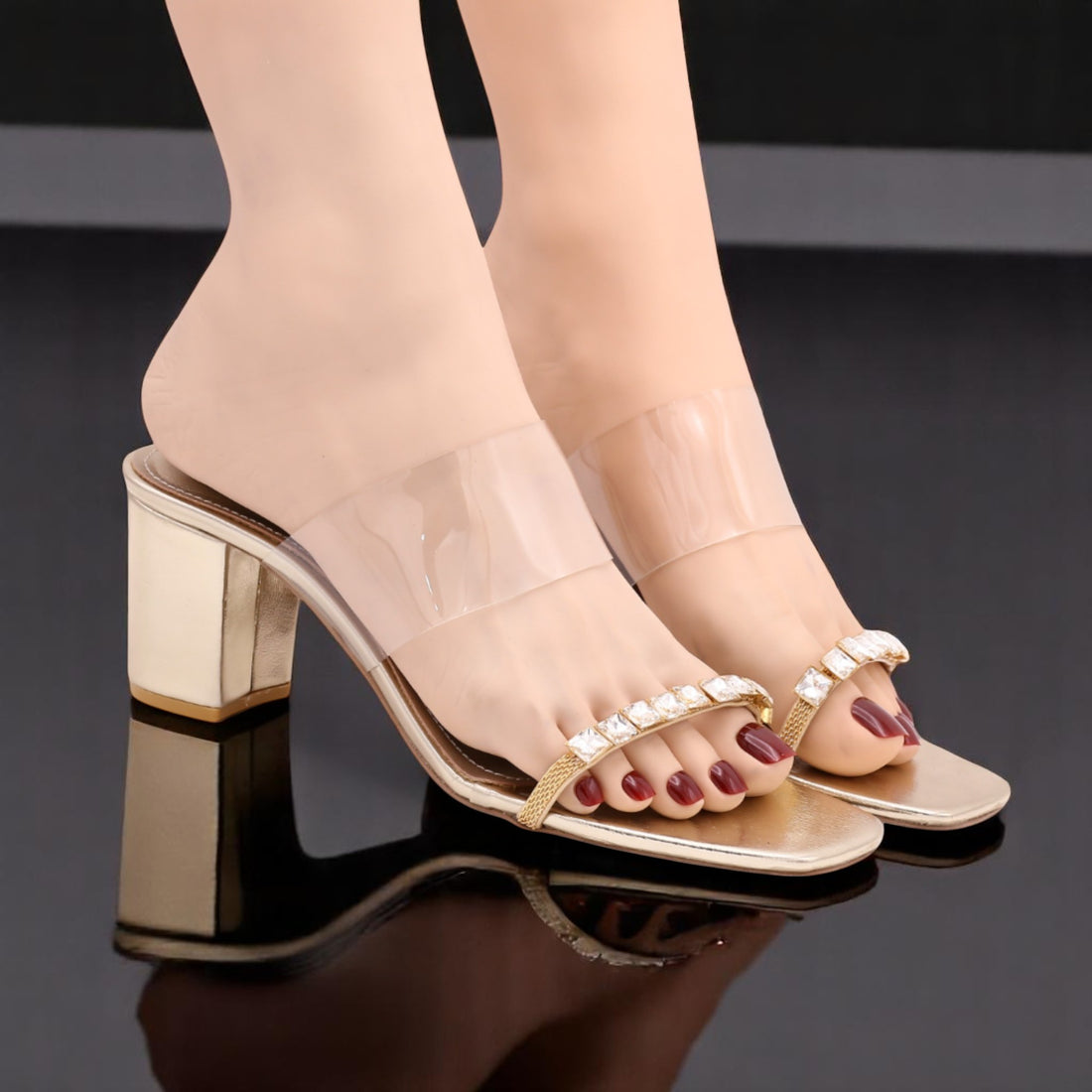 M0710 block heel-R13-2