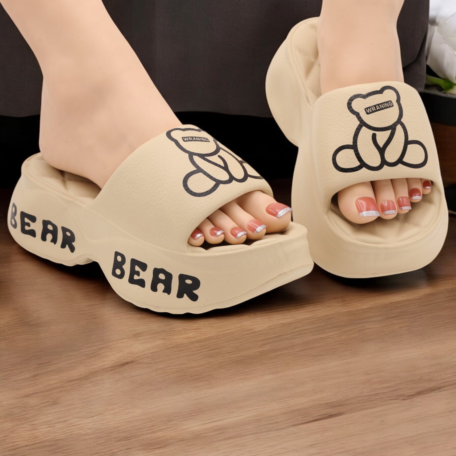 Bear comfy slipper