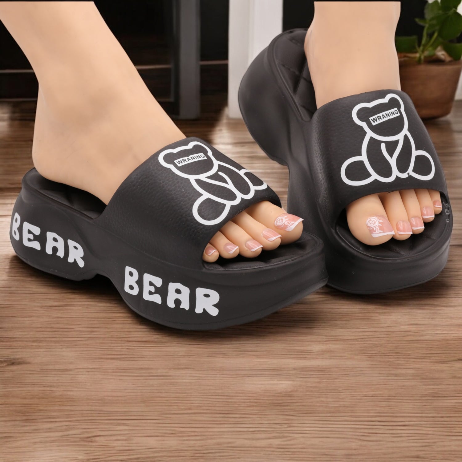 Bear comfy slipper