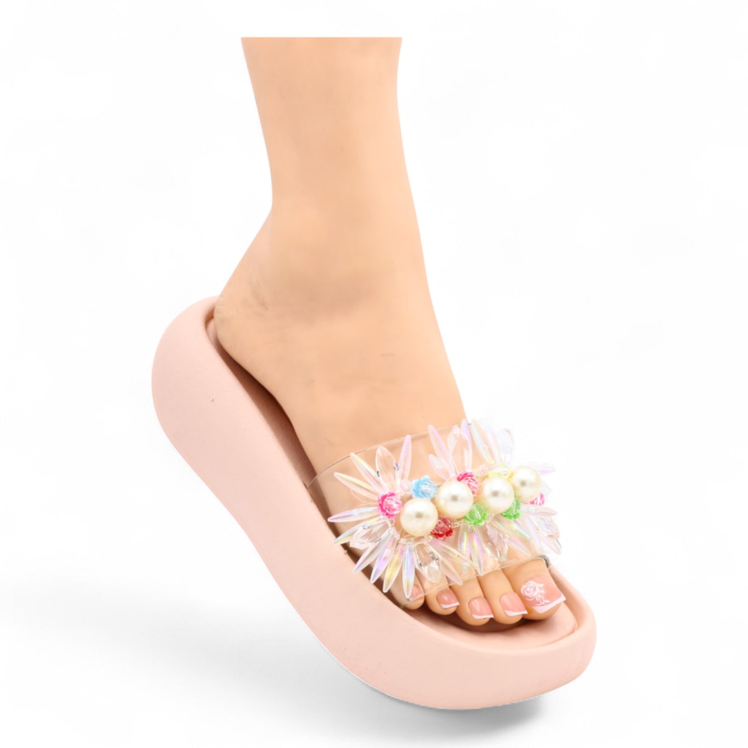 M0825 pearl slipper