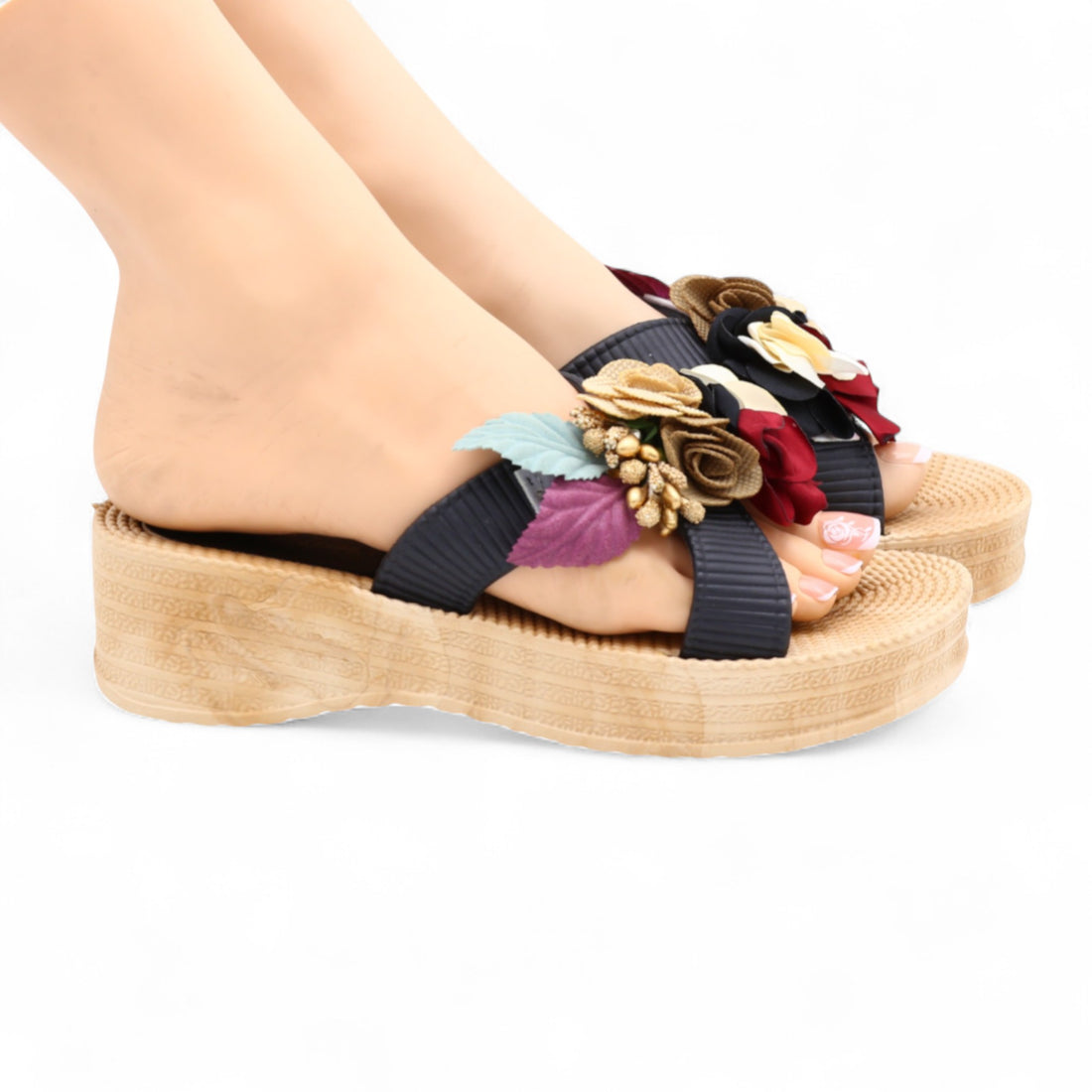 M0856 fur slipper