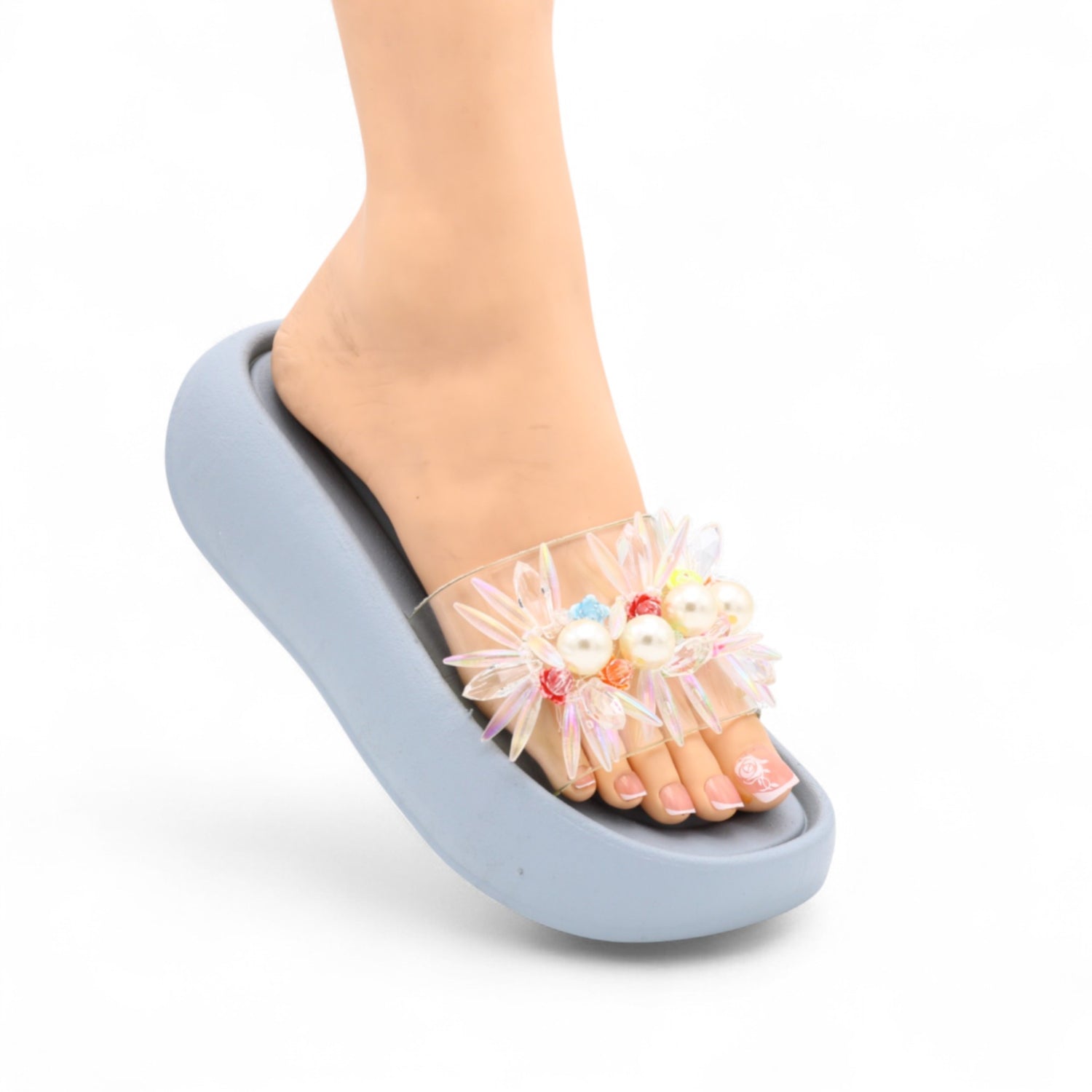 M0825 pearl slipper