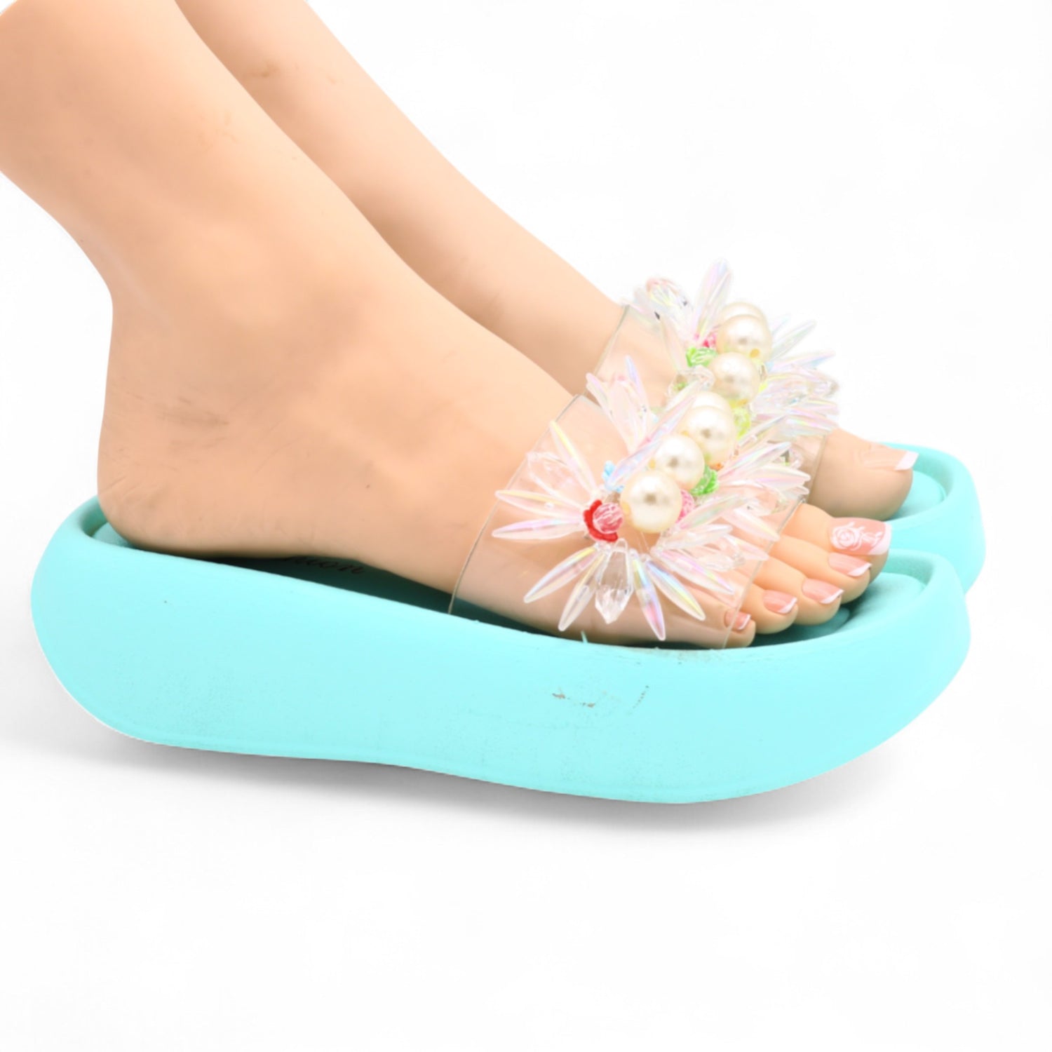 M0825 pearl slipper
