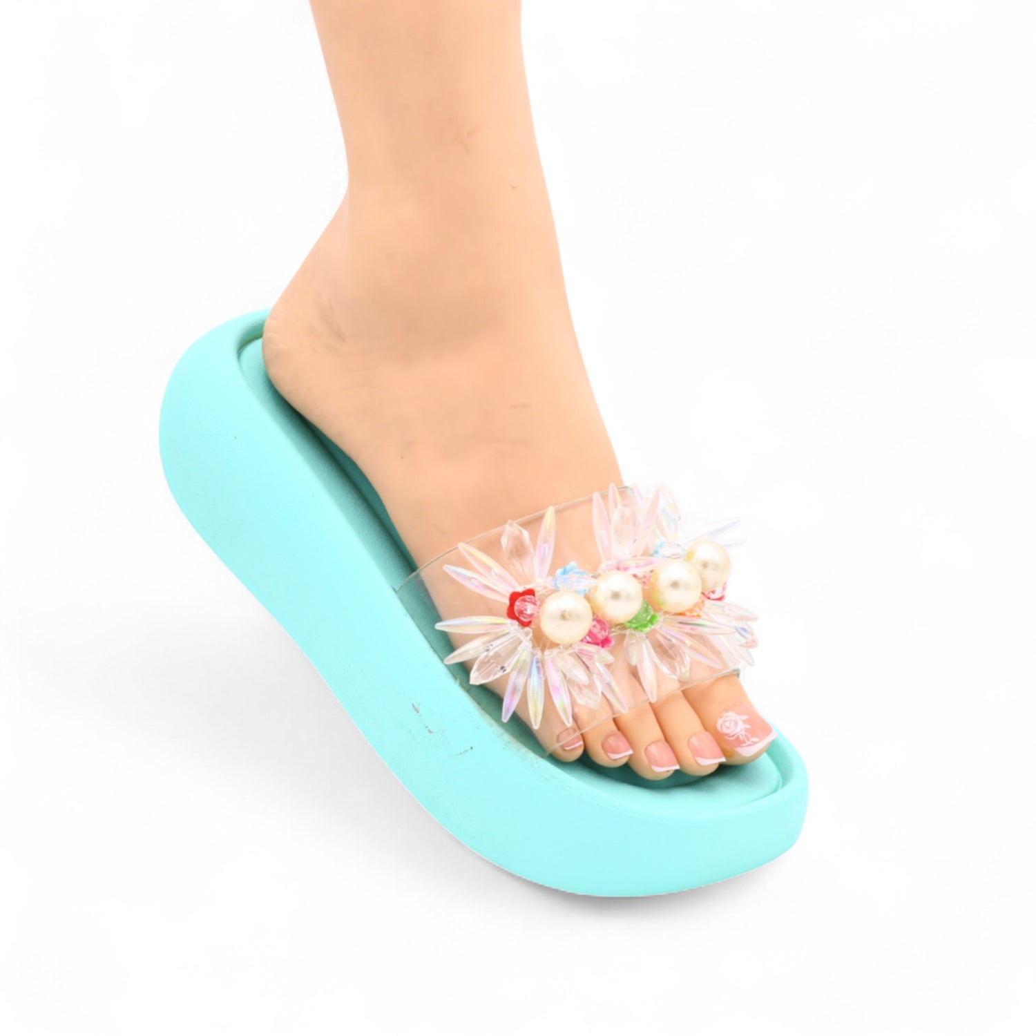 M0825 pearl slipper