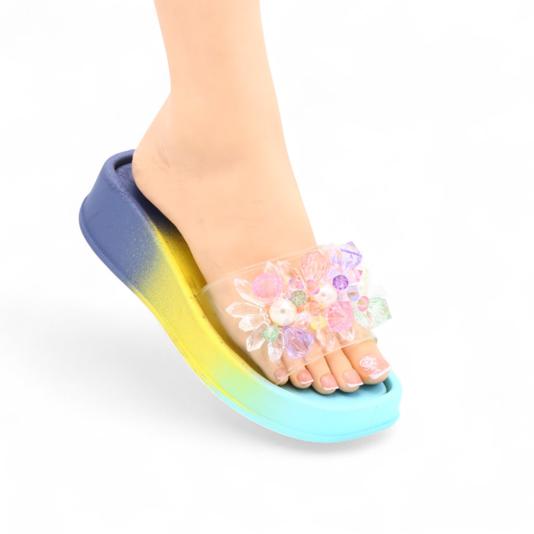 M0858 beads slipper
