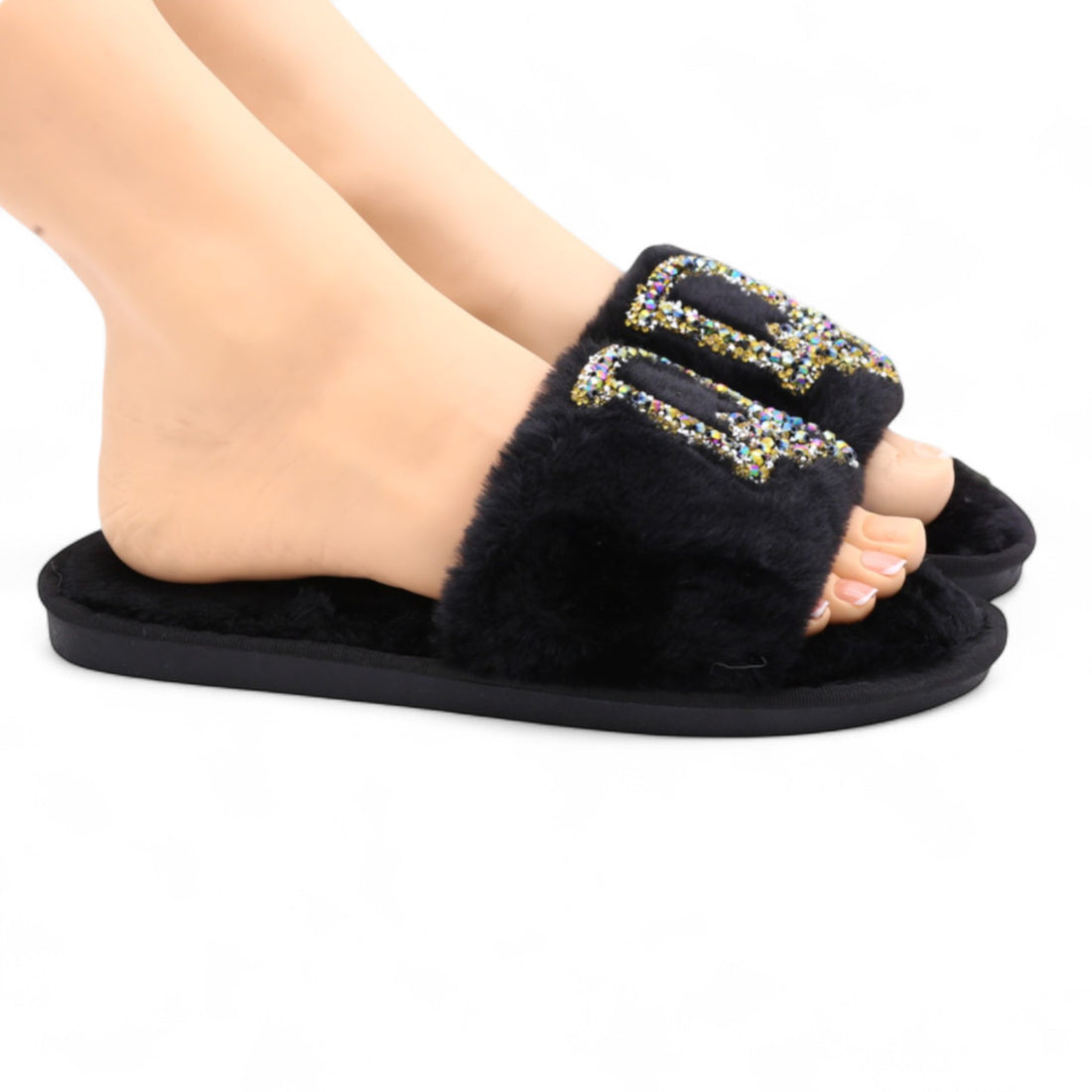 Dalisa fur slipper