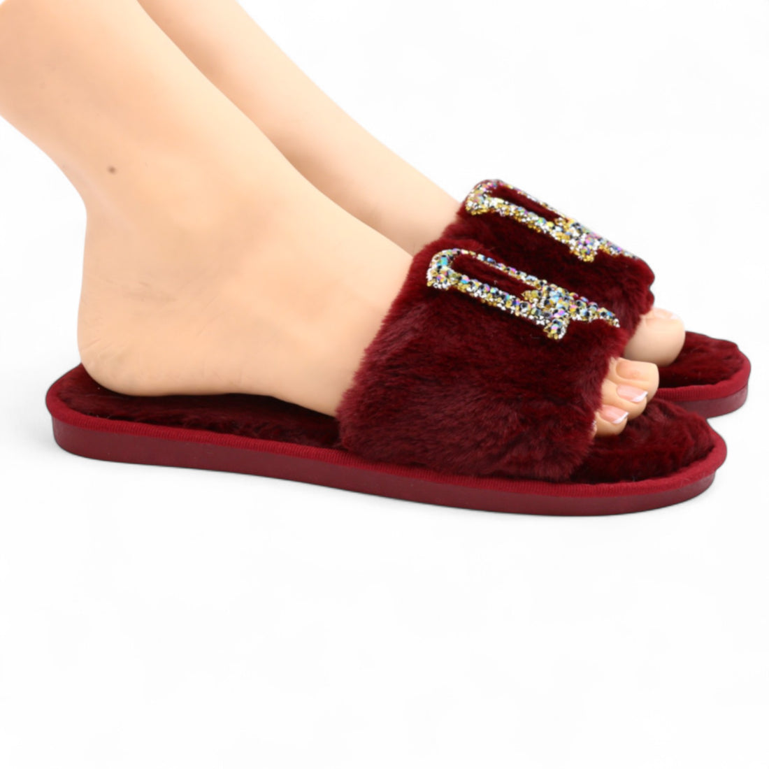 Dalisa fur slipper