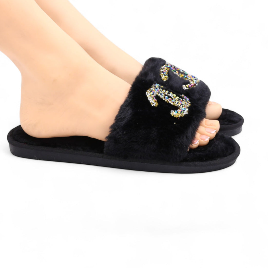 Calista fur slipper