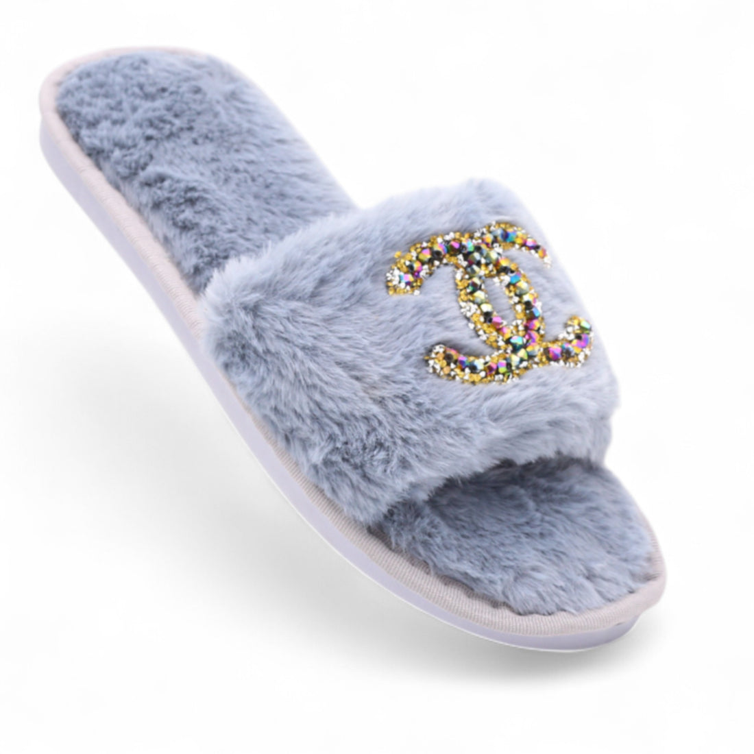 Calista fur slipper