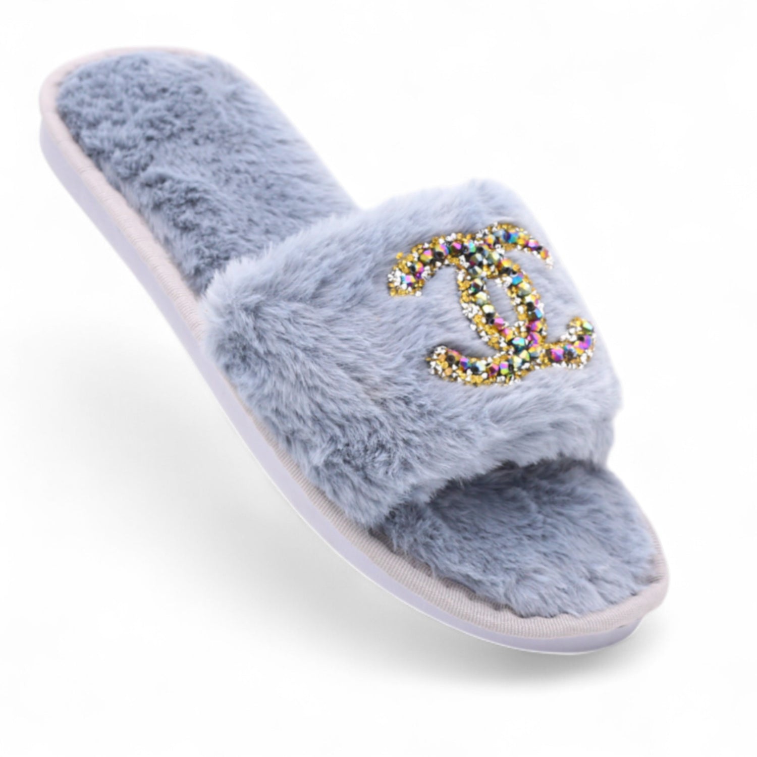 Calista fur slipper