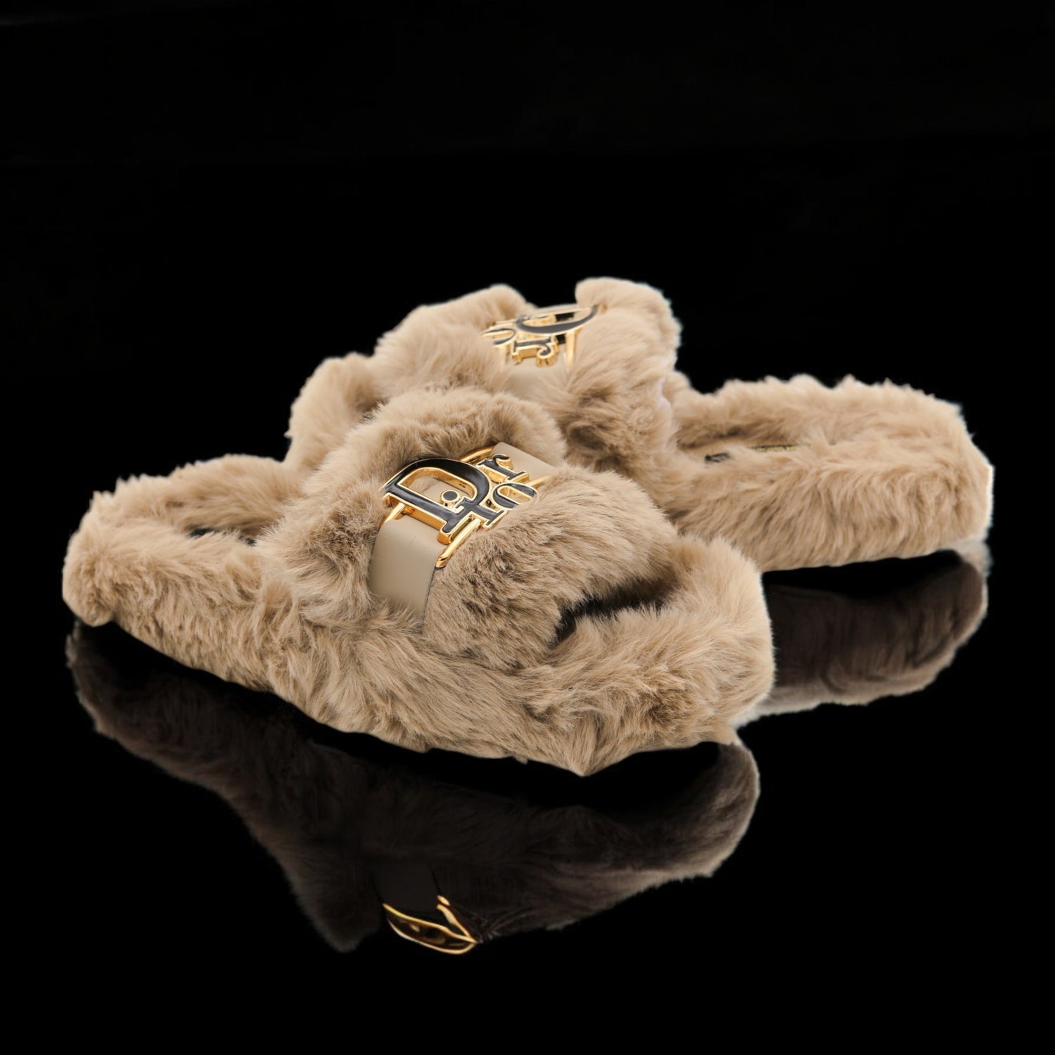 Dalisa fur slipper