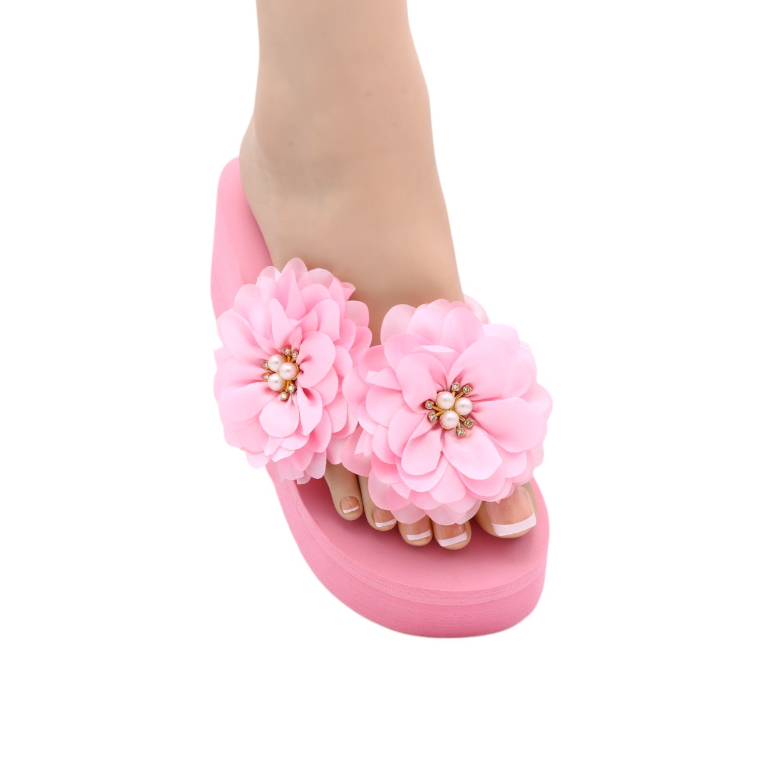 Dual flower flipflop-R-3-4