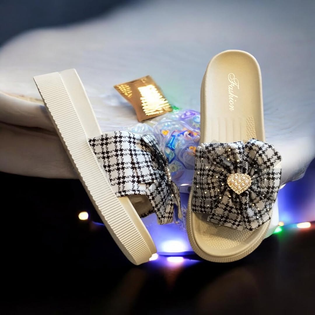 Bfly bow slipper -4-2