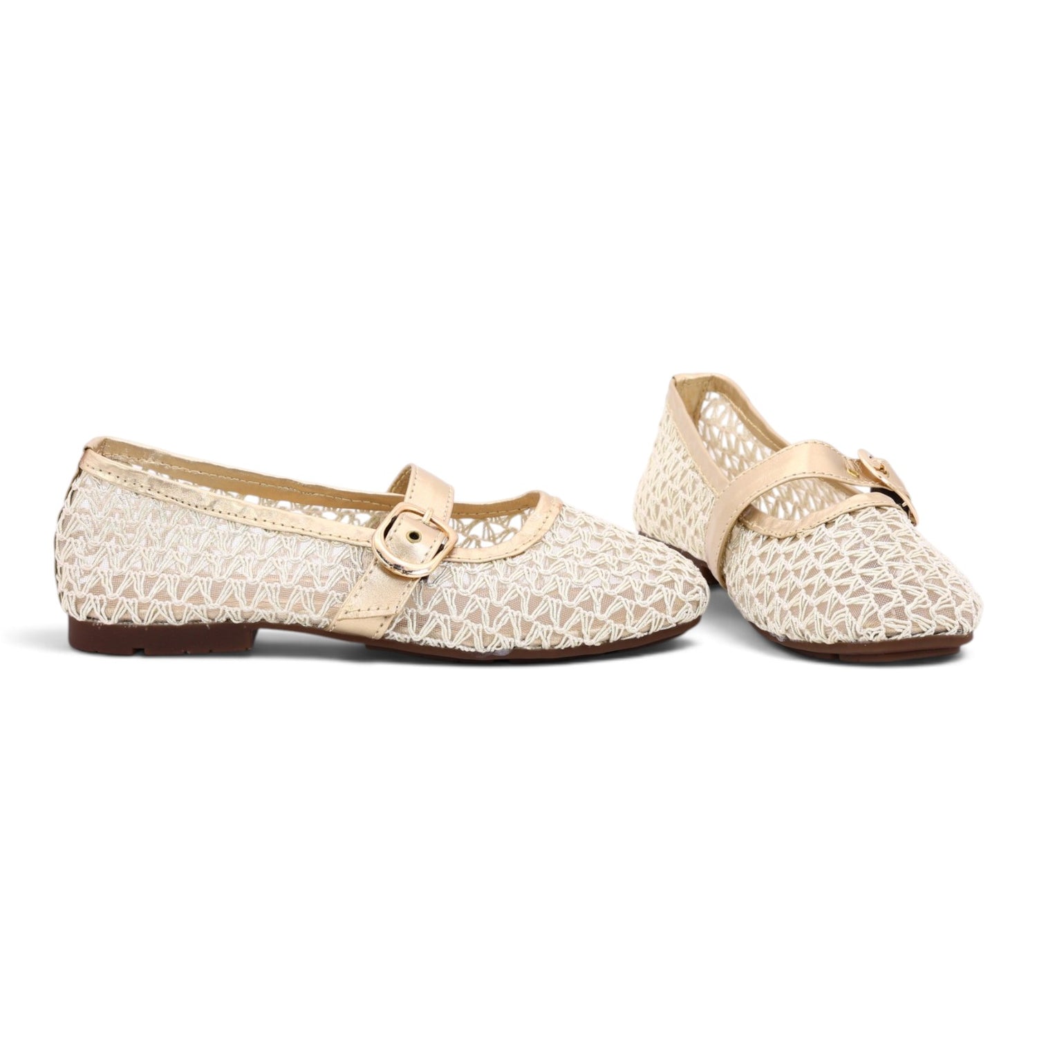 Soft and comfortable mesh design pump shoes for women