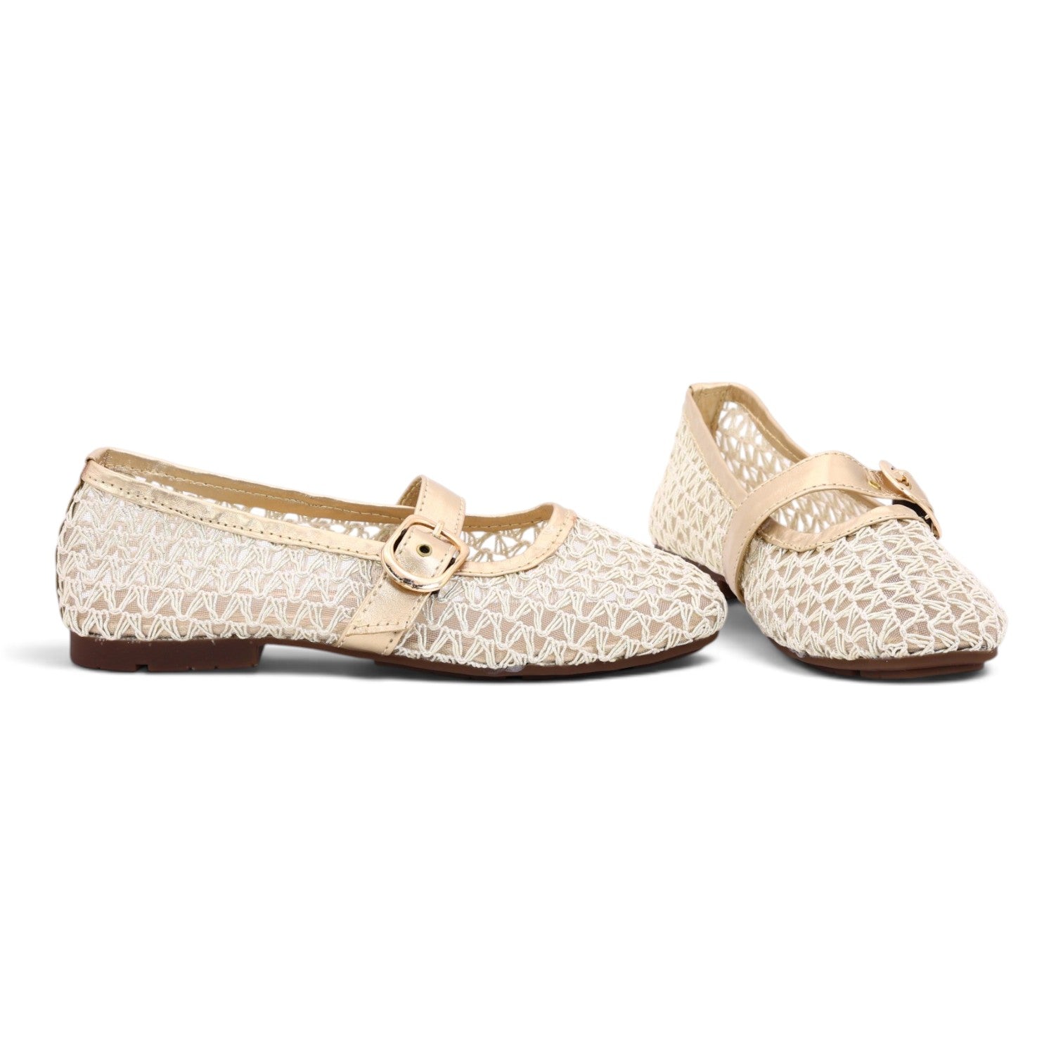 Soft and comfortable mesh design pump shoes for women