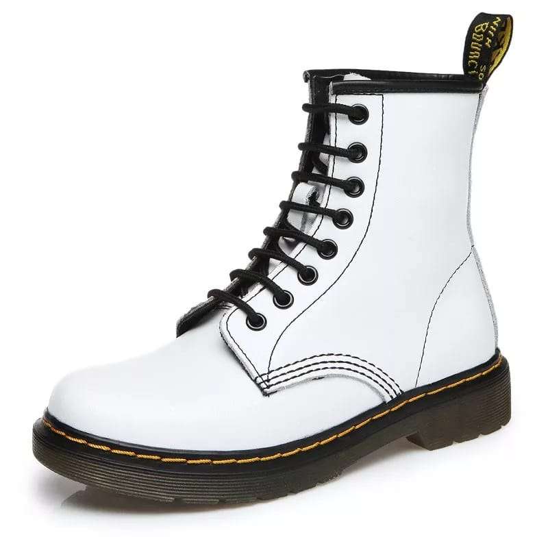 Alanca white boot