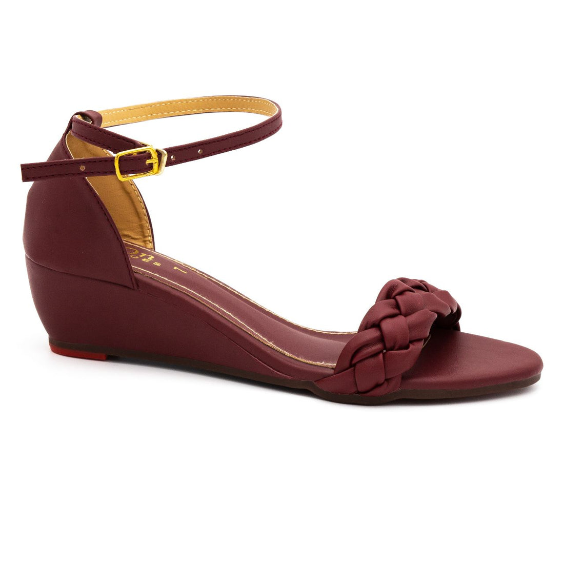 Knot wedge sandal