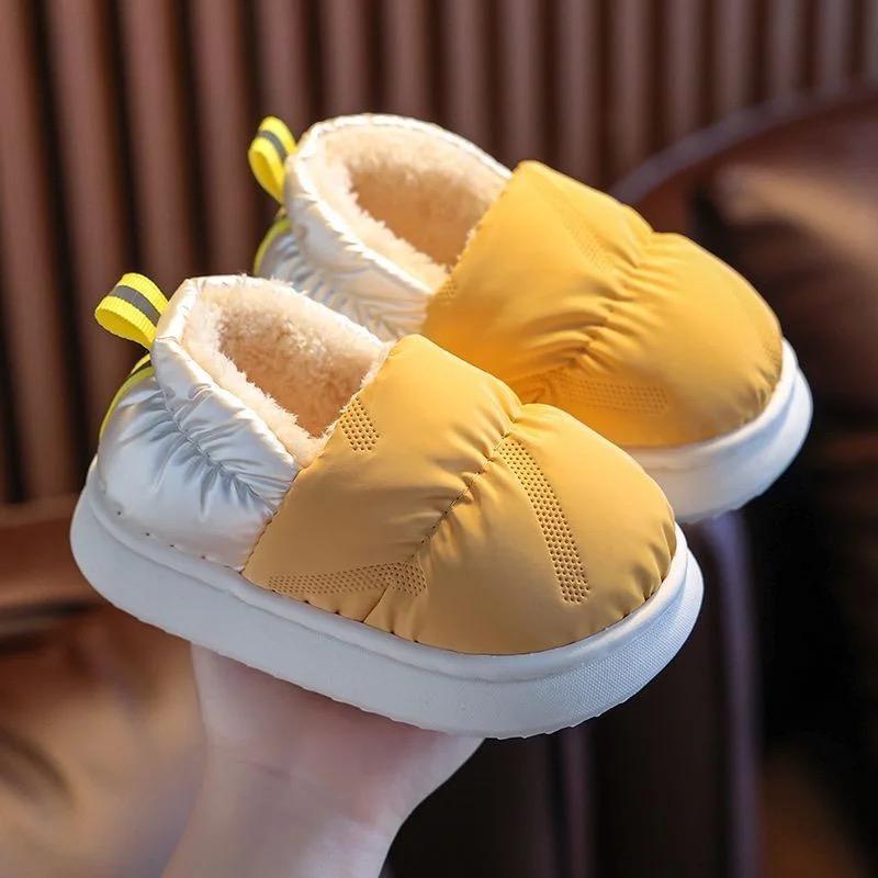 Kids fur shoes