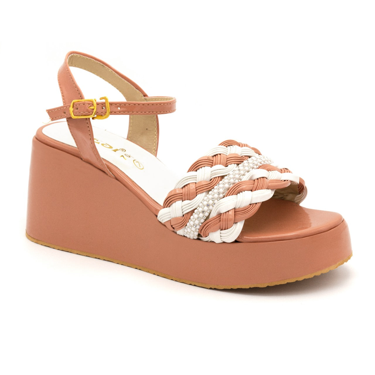 Patent wedge sandal