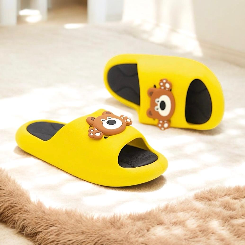 Kids bear slipper