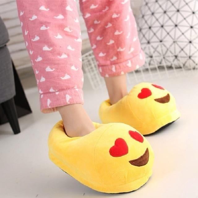 Emoji heart shoes