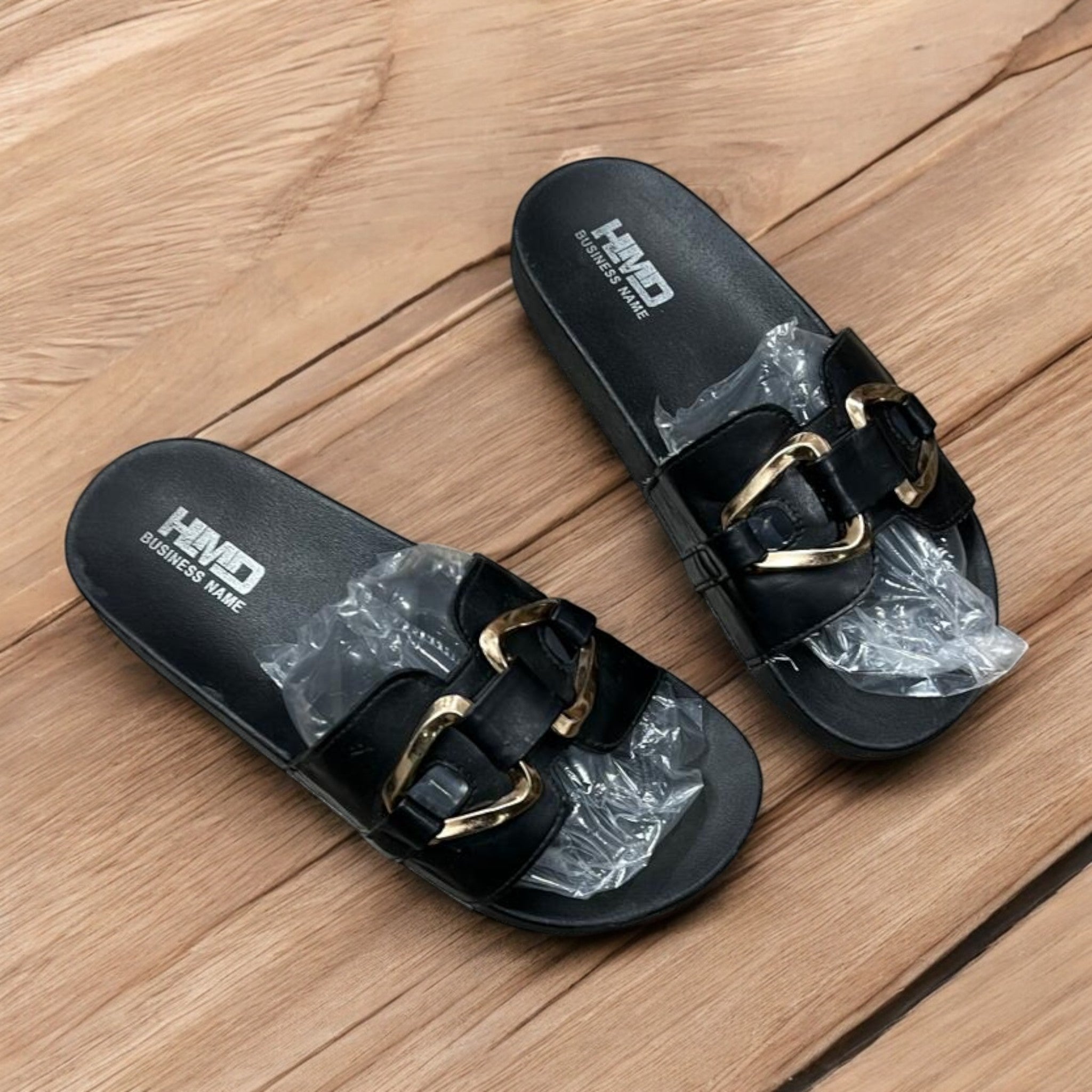 Black slipper