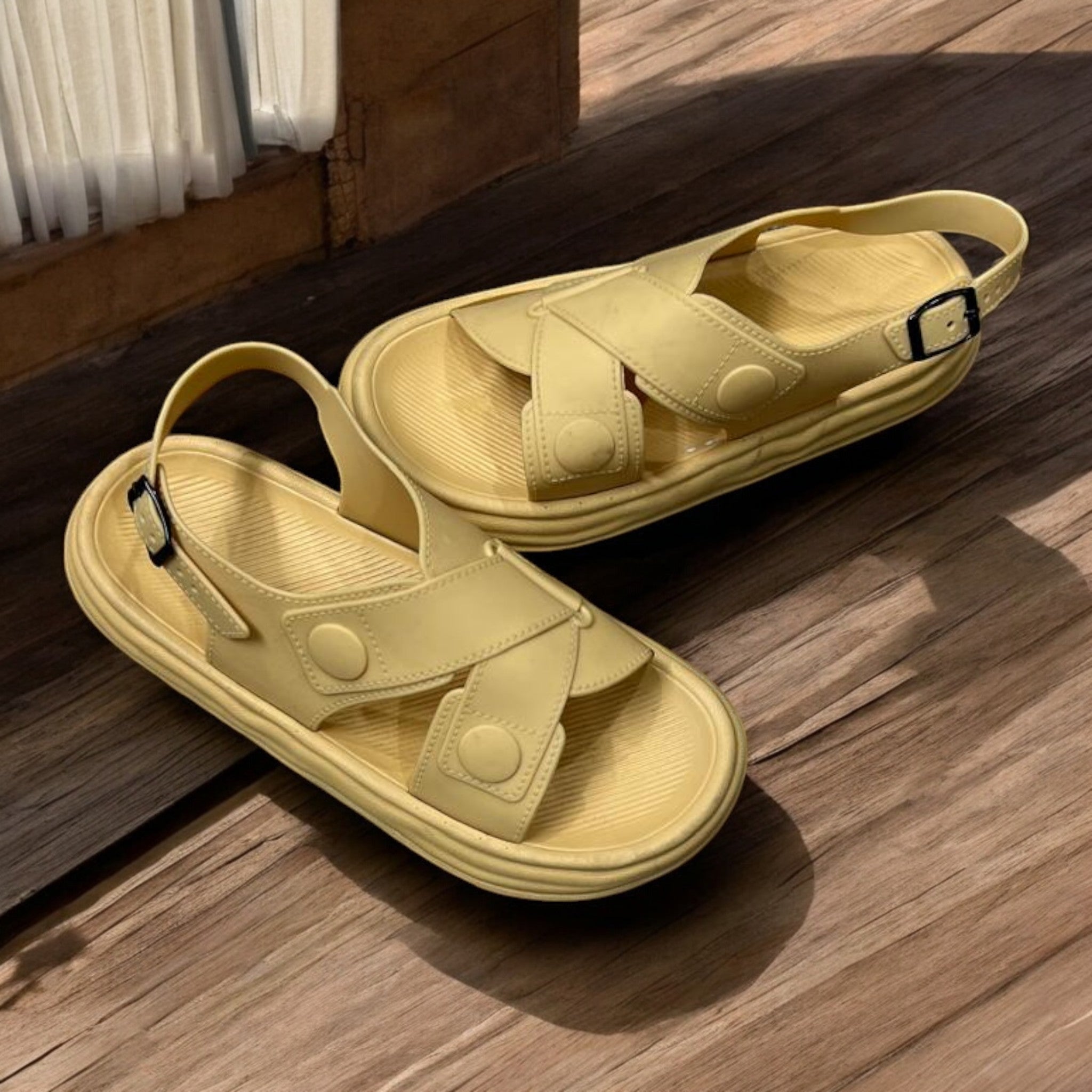 Yellow sandal