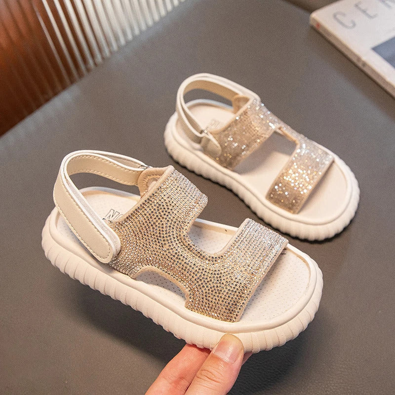 Kids pearl sandal