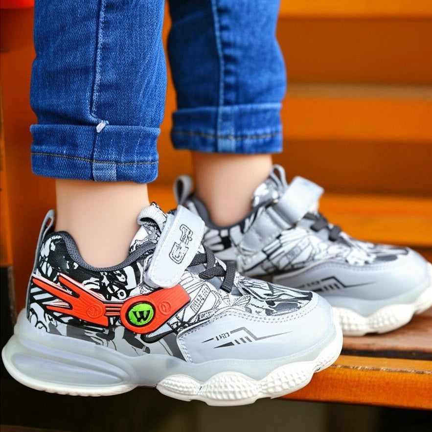 Kids grey shoes