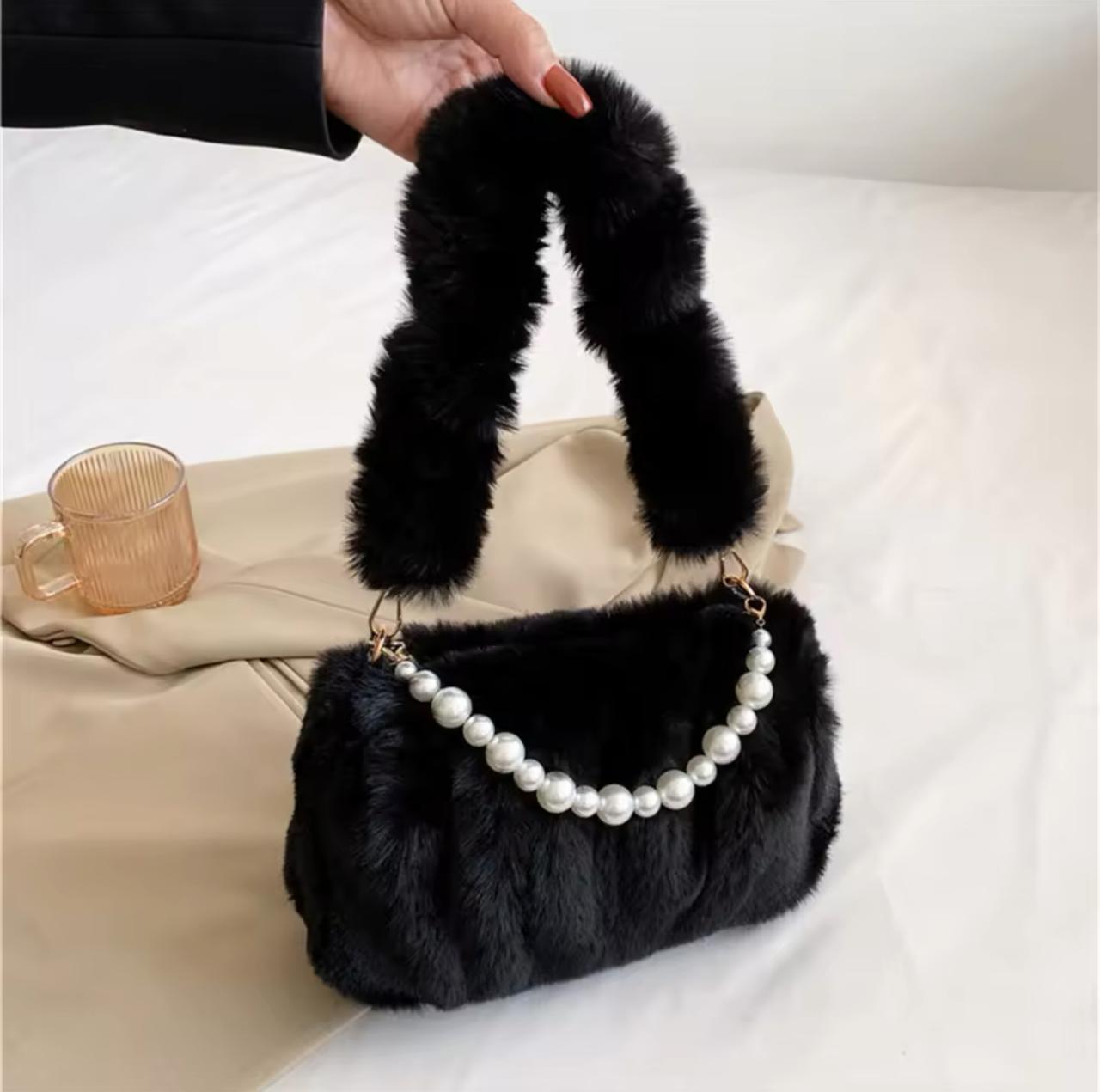 Mini fur bag