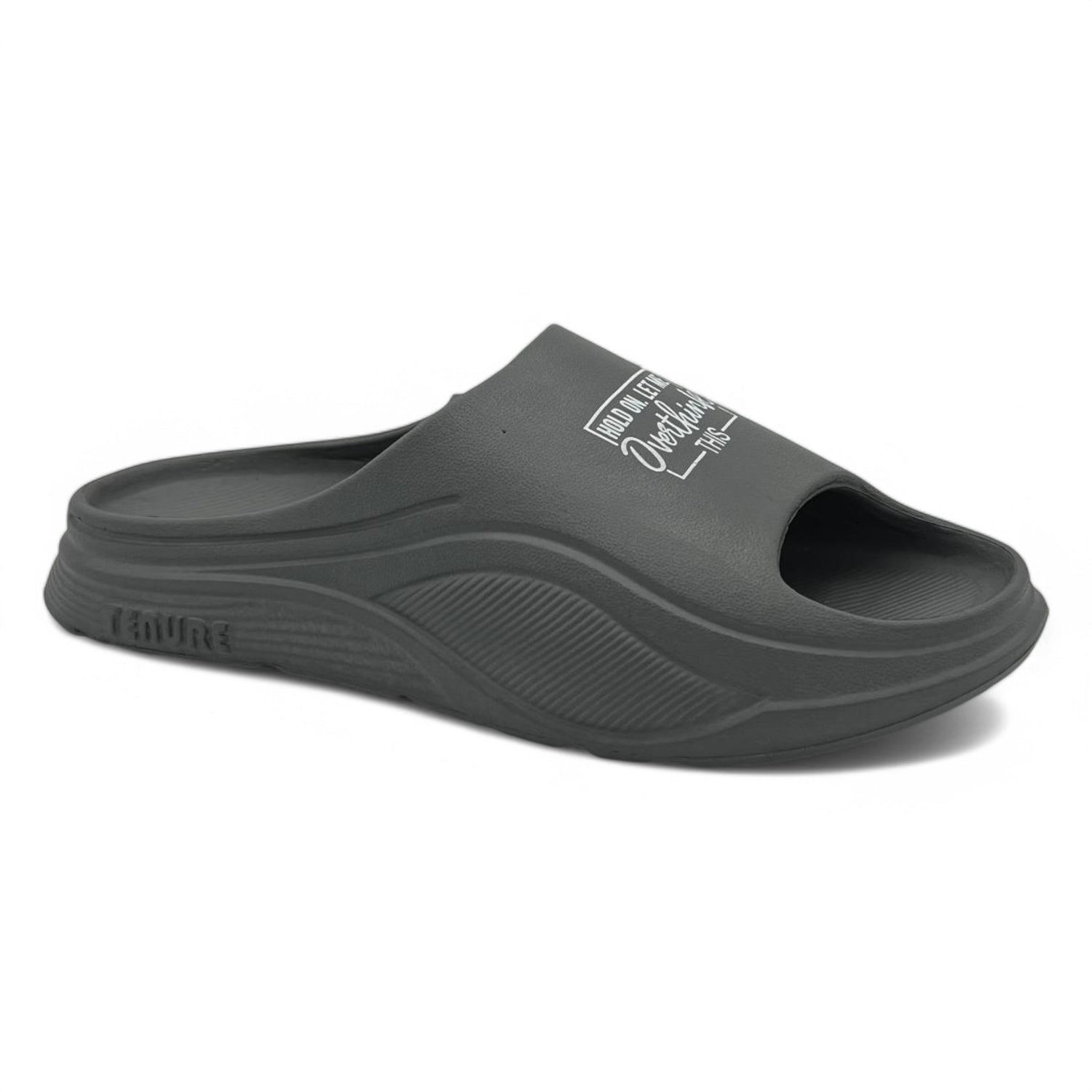 Men grey slipper