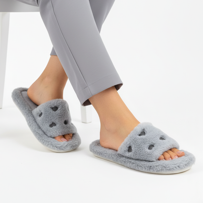 M0924 fur slipper