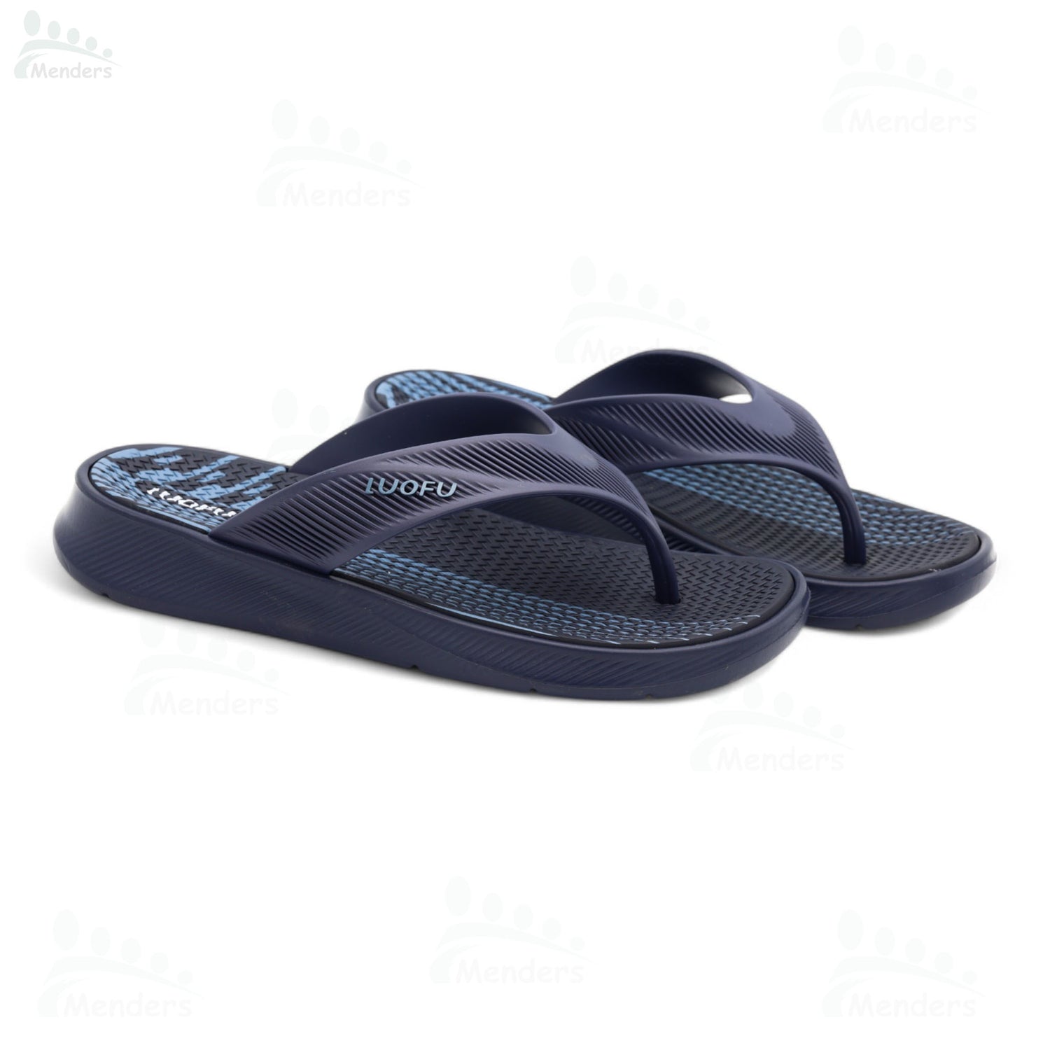 men soft medicated slipper waterproof and washablen  black
