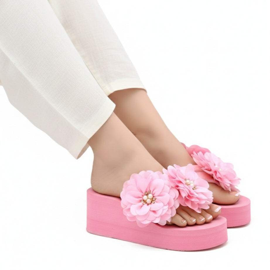 Dual flower flipflop-R-3-4