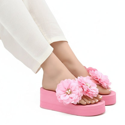 Dual flower flipflop-R-3-4