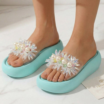 M0881 pearl slipper