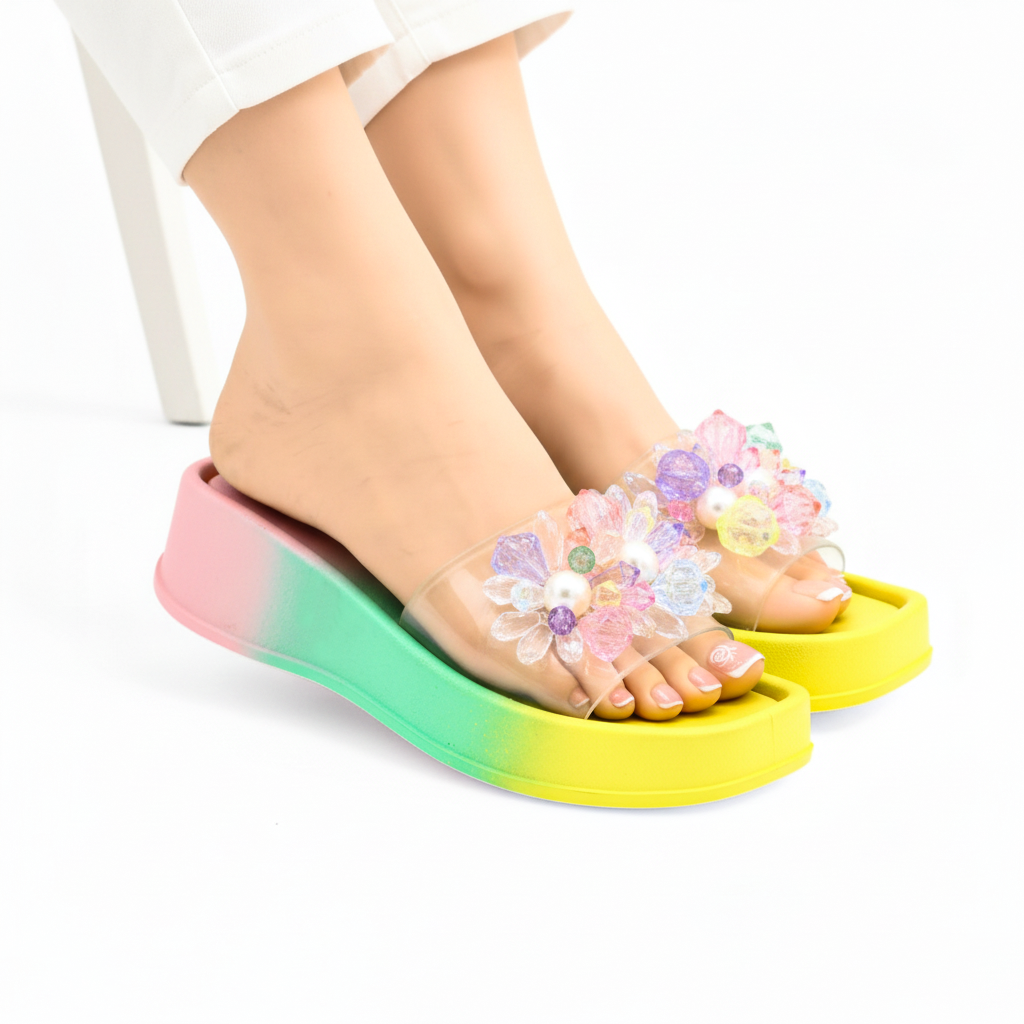 M0858 beads slipper -R7-4