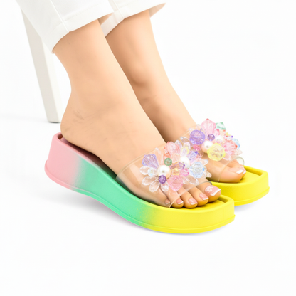 M0858 beads slipper -R7-4