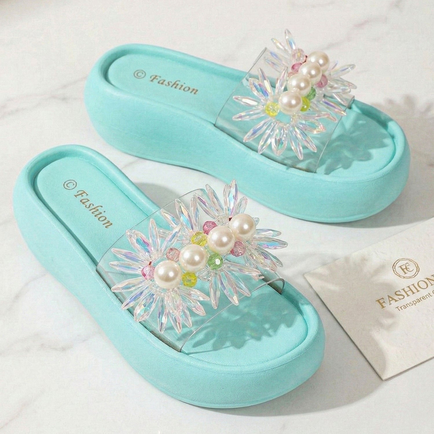 M0881 pearl slipper