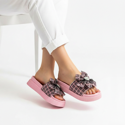 Bfly bow slipper -4-2