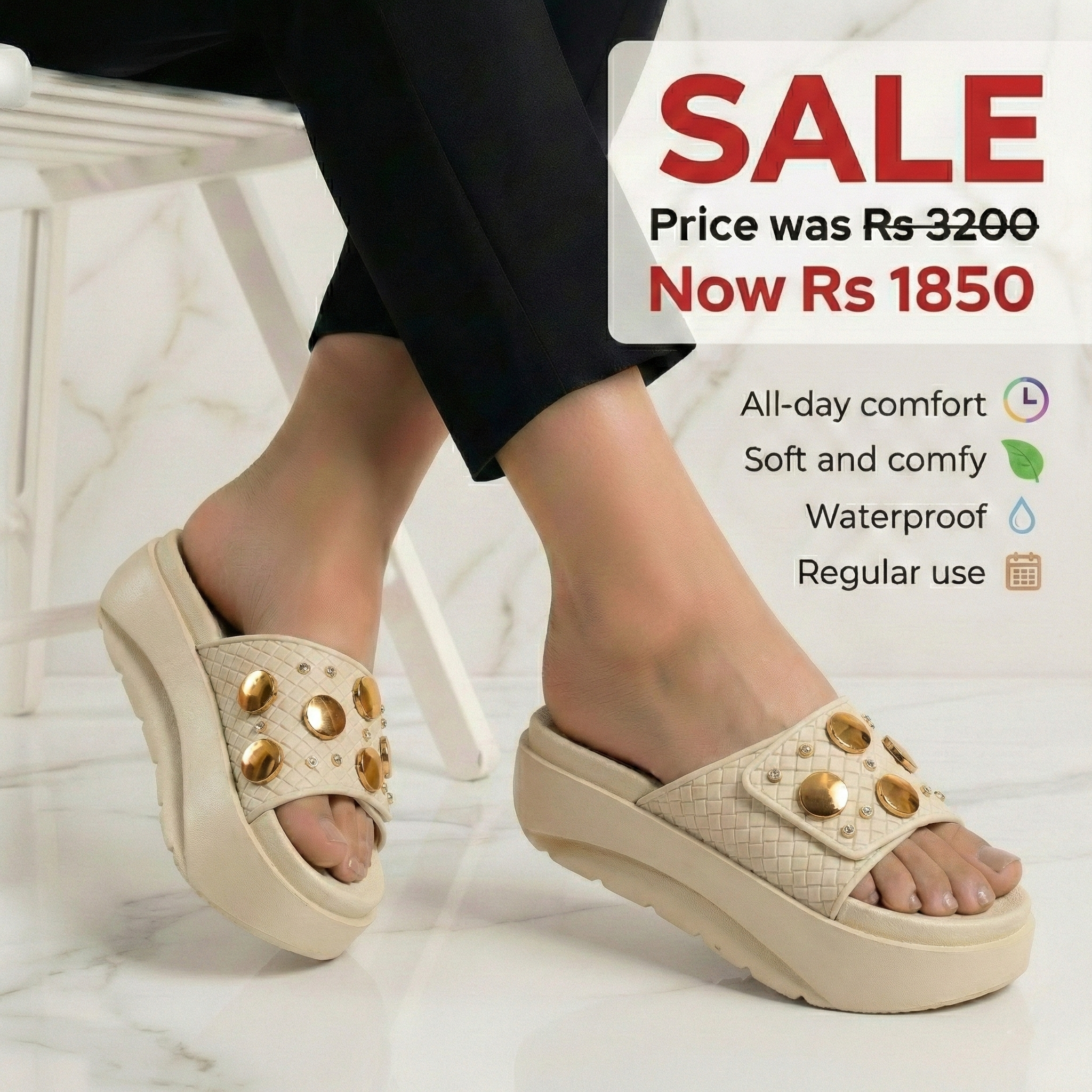M011507 sole slipper