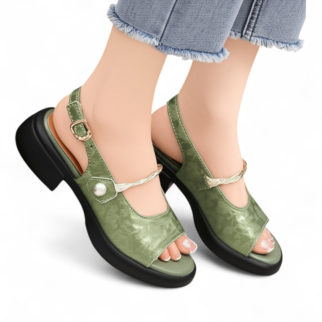 Flw389 block heel