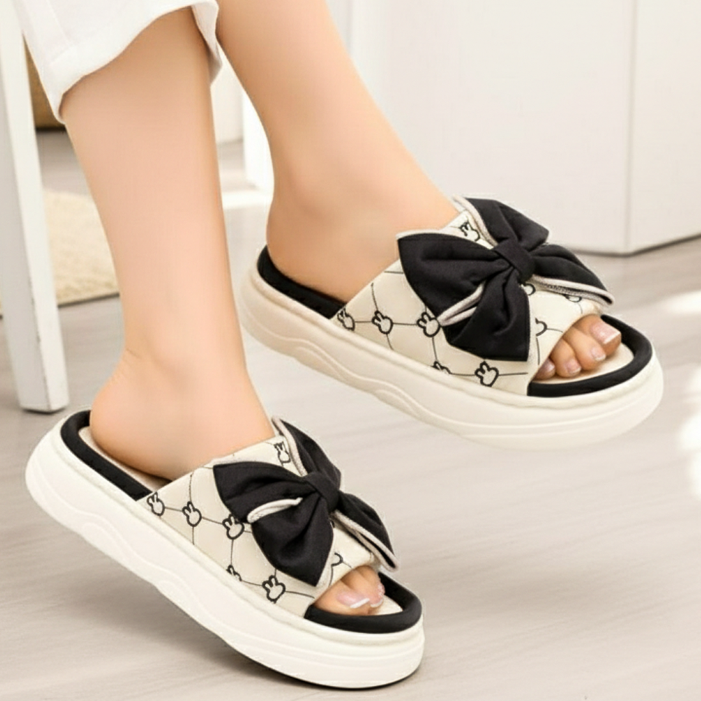 Alpha bow slipper
