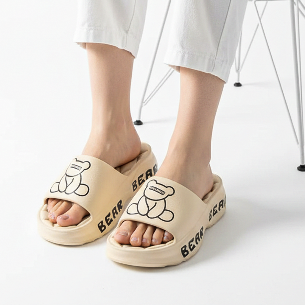 Bear comfy slipper  -3-2