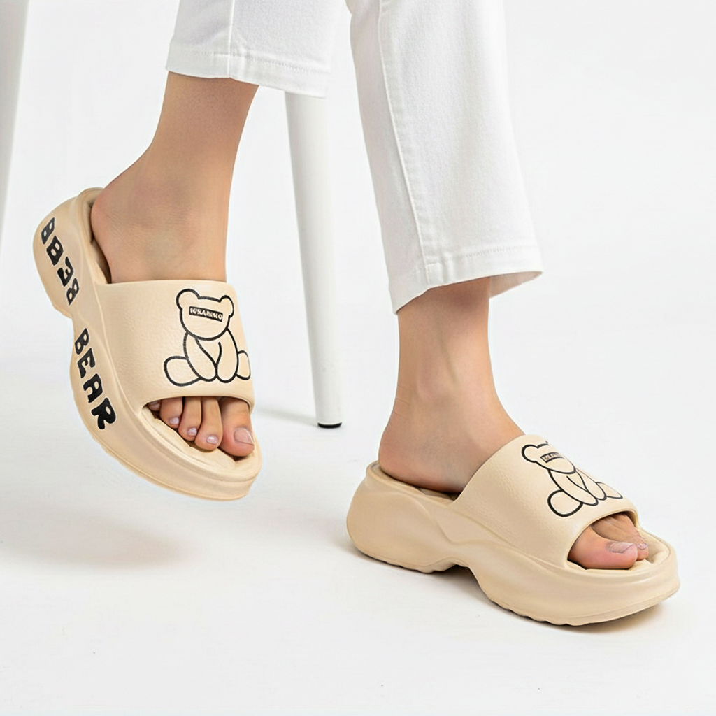 Bear comfy slipper  -3-2