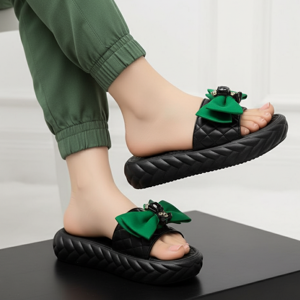 Abolia bow slipper-R15-3