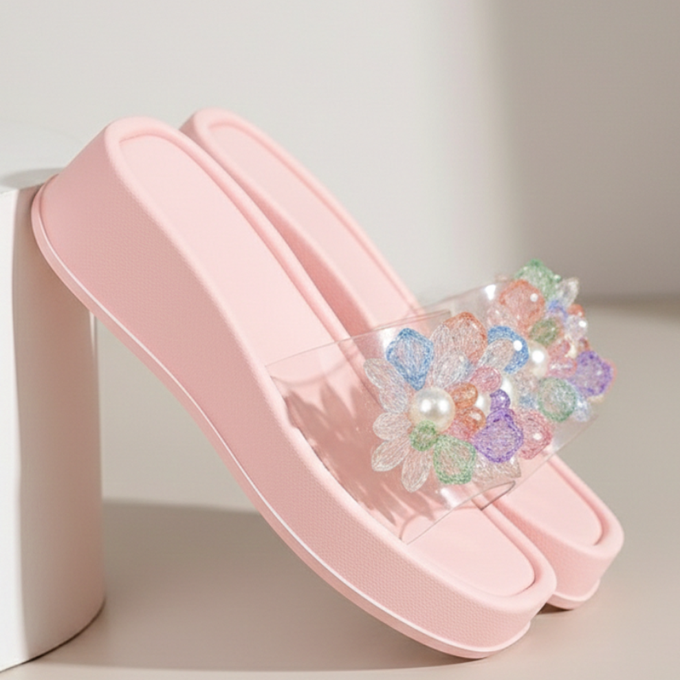 M0872 beads slipper